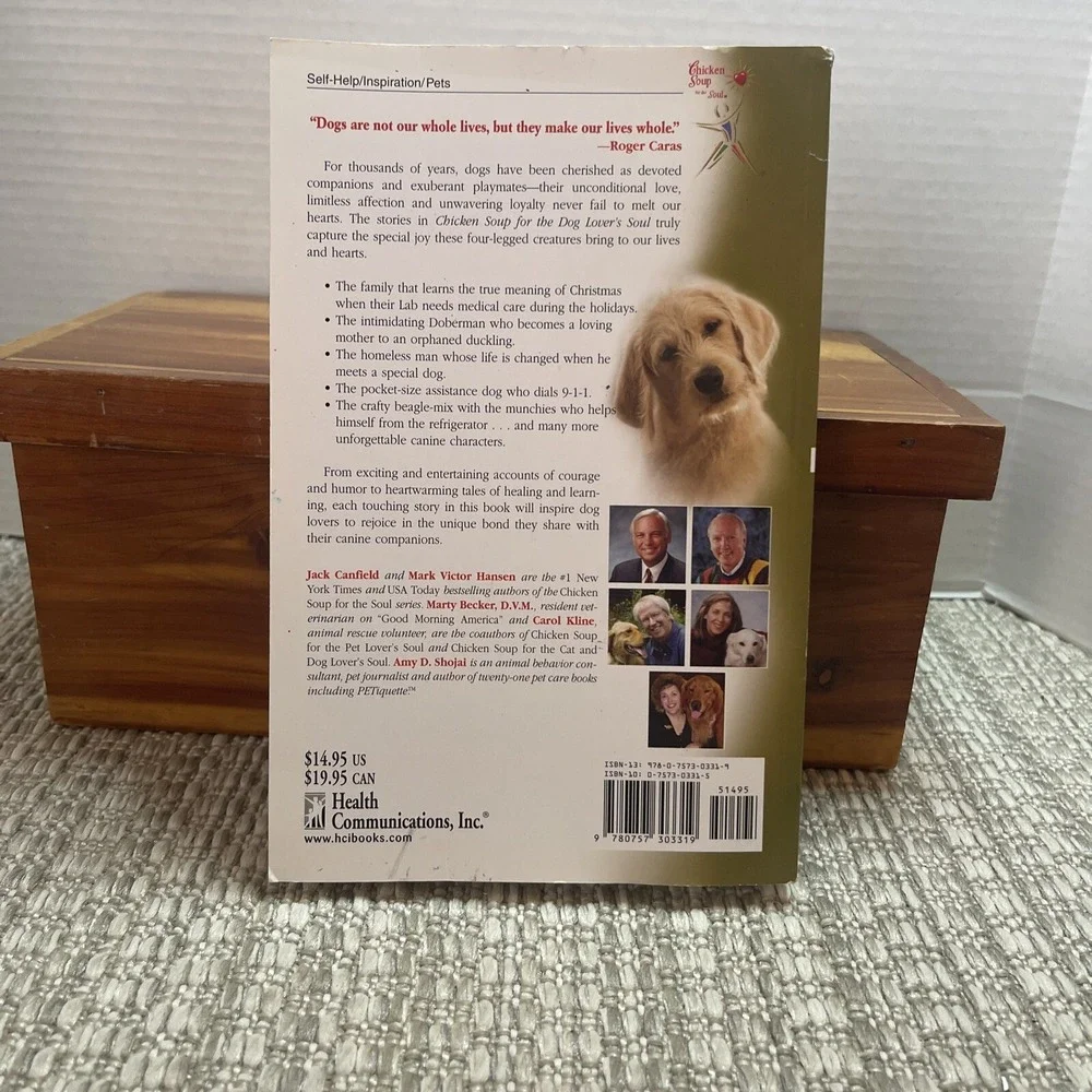 Chicken Soup for the Dog Lover's Soul‎ Stories Canine Companion Comedy